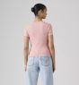 T-Shirt LEVI'S® Essential Square Neck Tee Coral Blush Garment Dye