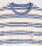 T-Shirt LEVI'S® Workwear Tee Caspian Stripe White Sand Heather