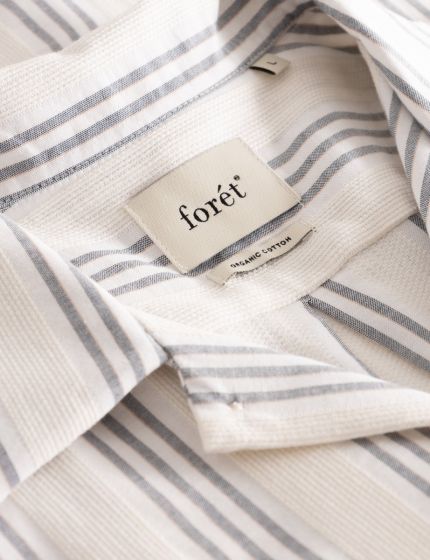 Hemd FORET Twig Navy Sandstone