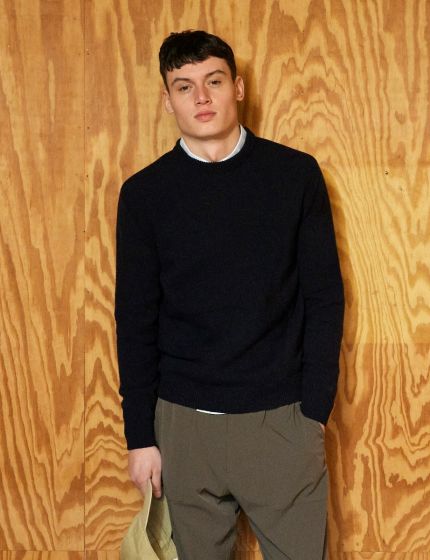 Jacquard-Strick Pullover FORET Relax
