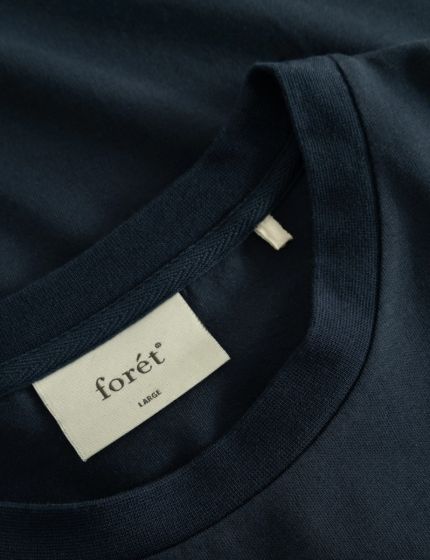 T-Shirt FORET Spear Navy White