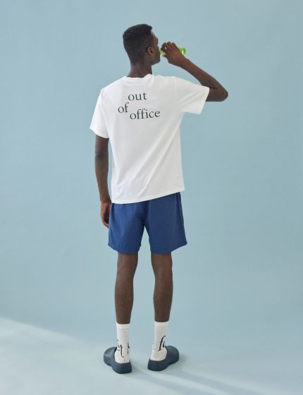 T-Shirt FORET Spear White Darkgreen
