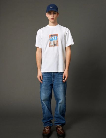 T-Shirt FORÉT Market White