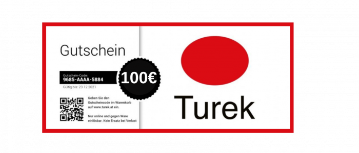TUREK Onlineshop Gutschein 100€