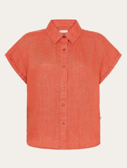 Bluse KNOWLEDGE COTTON APPAREL Aster