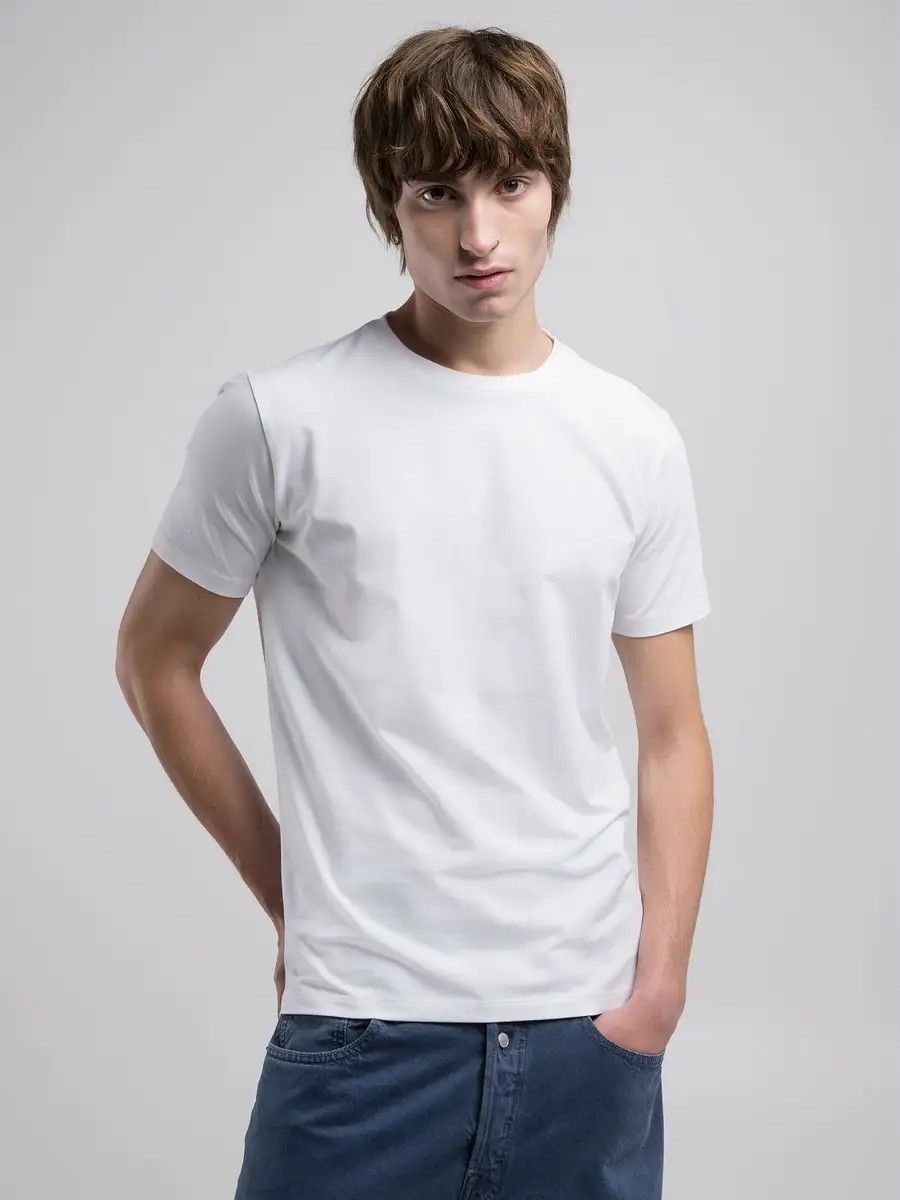 Replay Herren T-Shirt Aus Baumwolle – Rundhals, Kurzarm, Bequem & Lässig Mit Minimalistischem Print