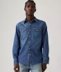 Jeanshemd LEVI´S® Barstow Standard Fit Westernhemd Riverside Dark Wash