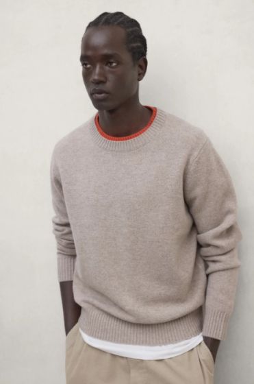Pullover ECOALF Marula Light Grey Melange