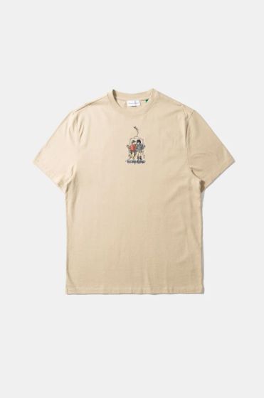 T-Shirt EDMMOND STUDIOS Chairlift Tan