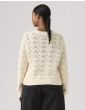 Häkelpullover LEVI'S® Hope Pristine Cotton weiß