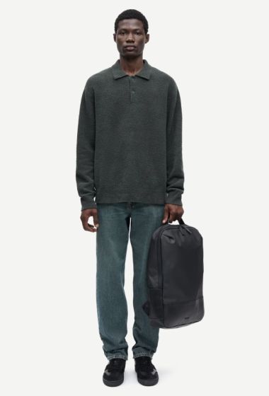Polopullover SAMSØE & SAMSØE Sanino Dark Evergreen