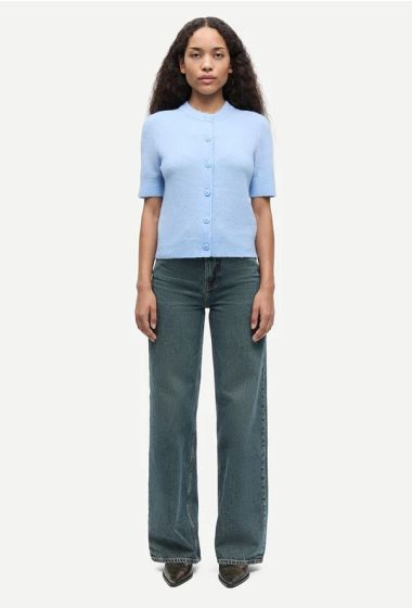 Weste SAMSØE & SAMSØE Sanoura Cashmere Blue