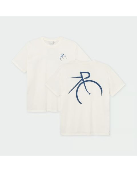 T-Shirt DEDICATED Stockholm Side Bike Off-White