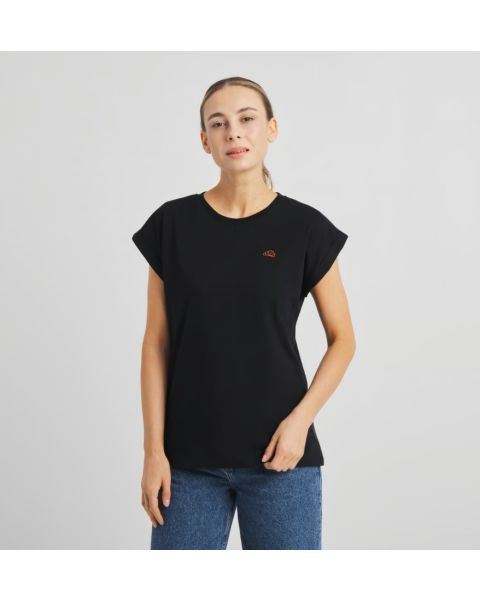 T-Shirt DEDICATED Visby Croissant Black