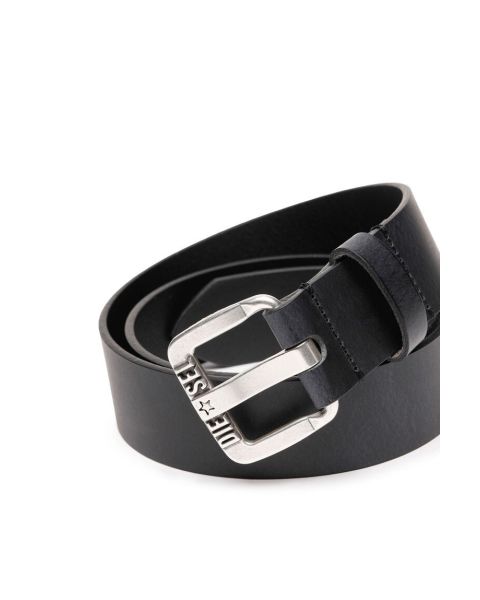Glattleder Gürtel DIESEL B-Star II Black