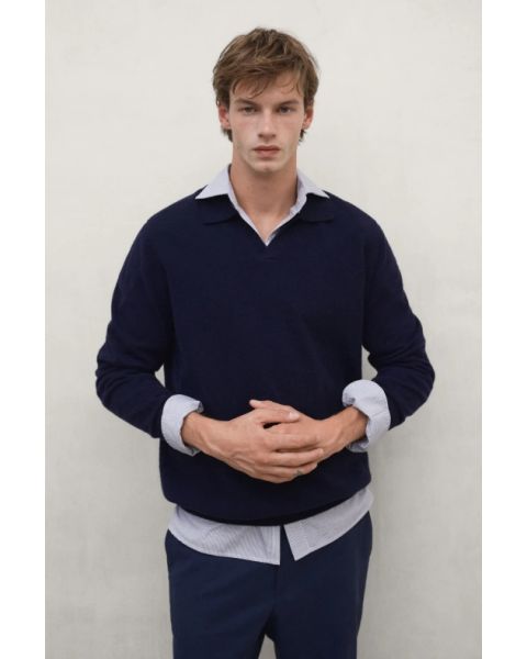 Wollpullover ECOALF Mopane Deep Navy