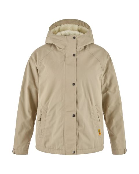 Jacke FJÄLLRÄVEN Vardag G-1000 Pile Fossil Woman