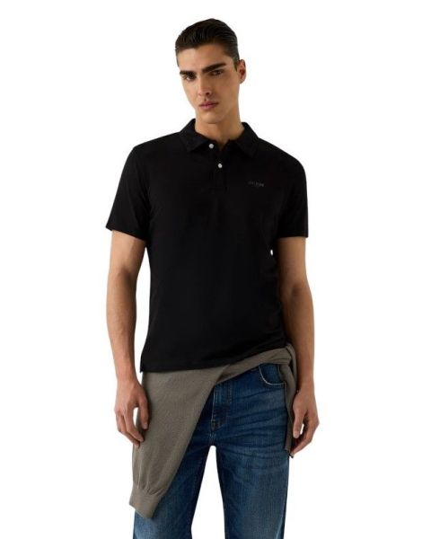 Poloshirt GUESS Essential Polo Jetblack