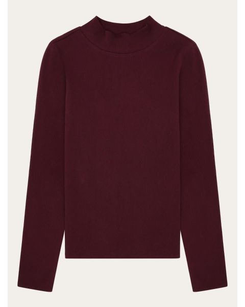 Stehkragenshirt KNOWLEDGE COTTON APPAREL