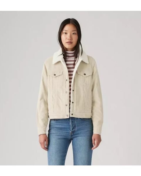 Jacke LEVI´S® Original Sherpa Cord Egret
