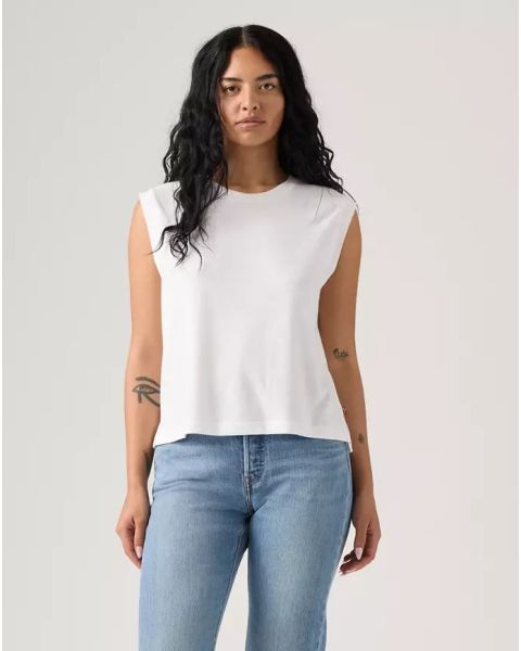 Tank Top LEVI`S® Boxy White