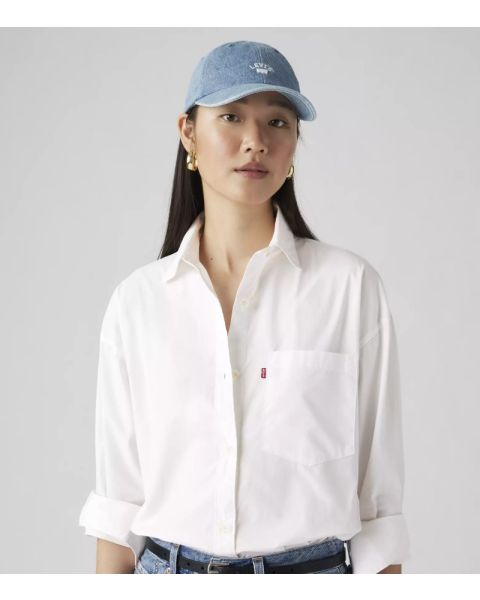 Kappe LEVI´S® Lazy Girl Logo Cap Indigo Light Wash