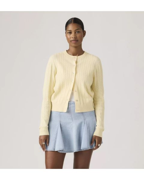 Weste LEVI´S® Supersoft Crewneck Cardigan Rutabaga