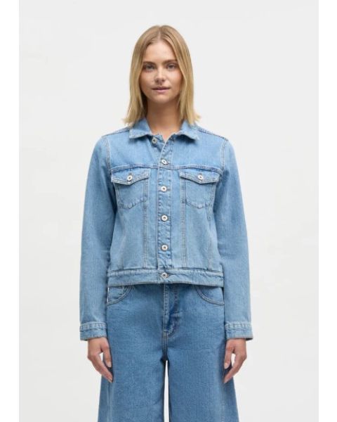 Jeansjacke MADS NØRGAARD Demi Blue Vintage