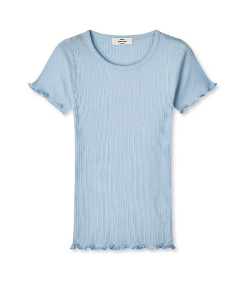 T-Shirt MADS NØRGAARD Trixy Cashmere Blue