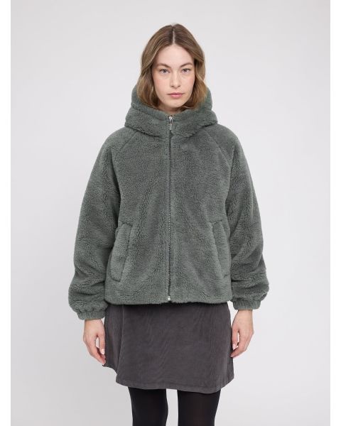 Jacke MAZINE Faux-Fur Hooded Jacket Light Bottle