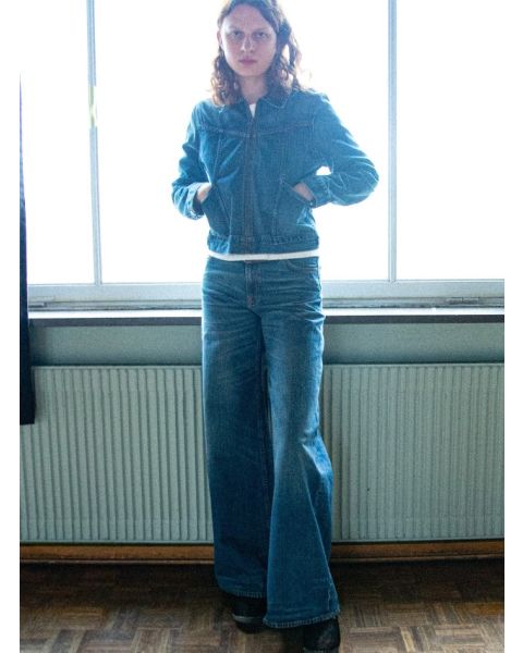 Jeans NUDIE JEANS Sonic Sue Orange Painter