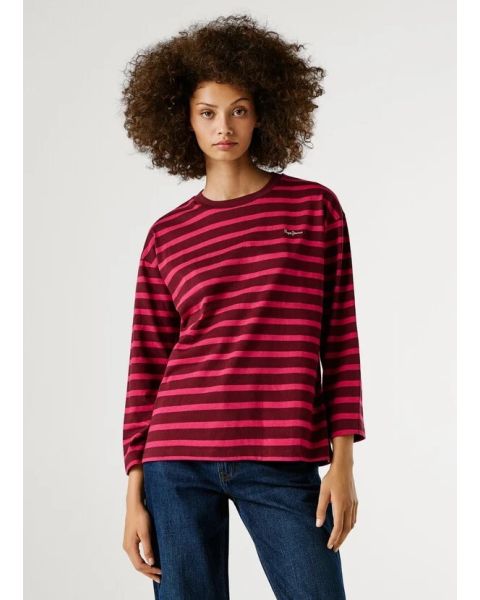 Langarmshirt PEPE JEANS Banilla Penn Pink