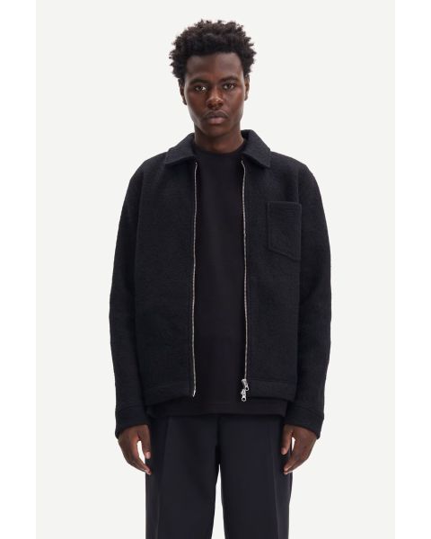 Woll Jacke SAMSØE & SAMSØE Hannes Black