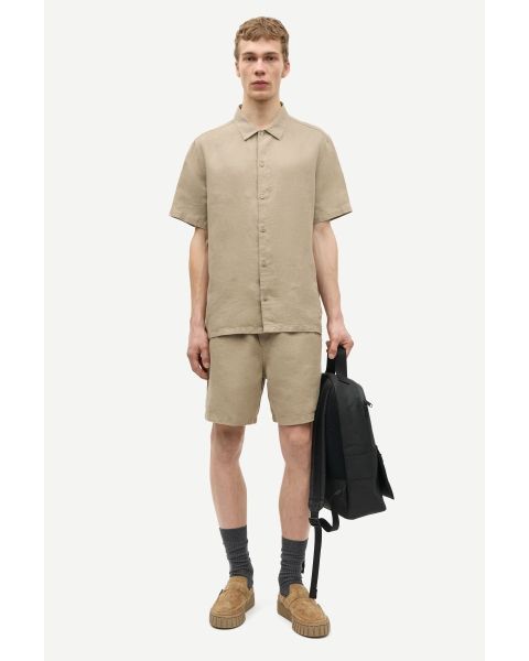 Leinenshorts SAMSØE & SAMSØE Sajabari Aluminium