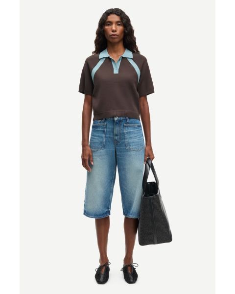 Denim-Short SAMSØE & SAMSØE Saveyra Oceanic Blue