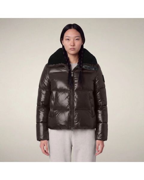 Pufferjacke SAVE THE DUCK Moma Brown Black