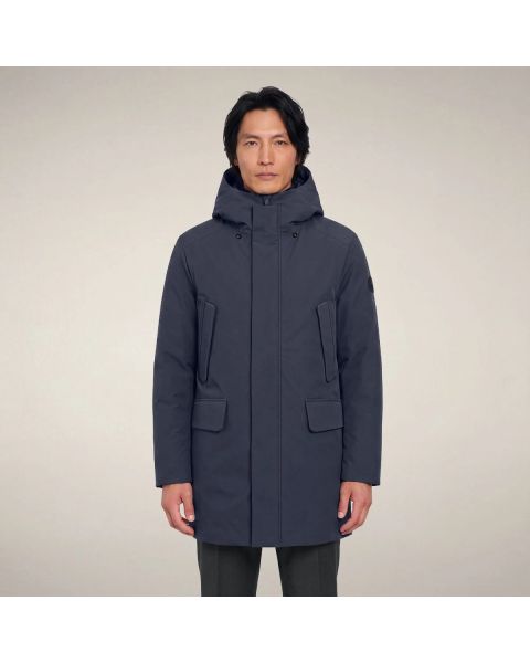 Parka SAVE THE DUCK Wilson Arctic Blue Black