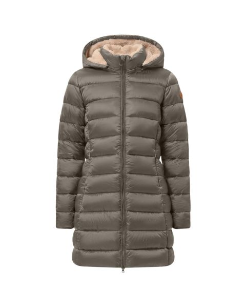 Mantel SAVE THE DUCK Clelia Mud Grey