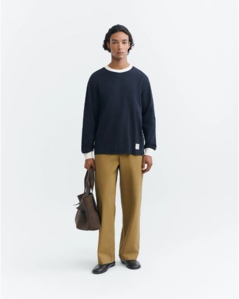 Langarmshirt THINKING MU Emilio Navy