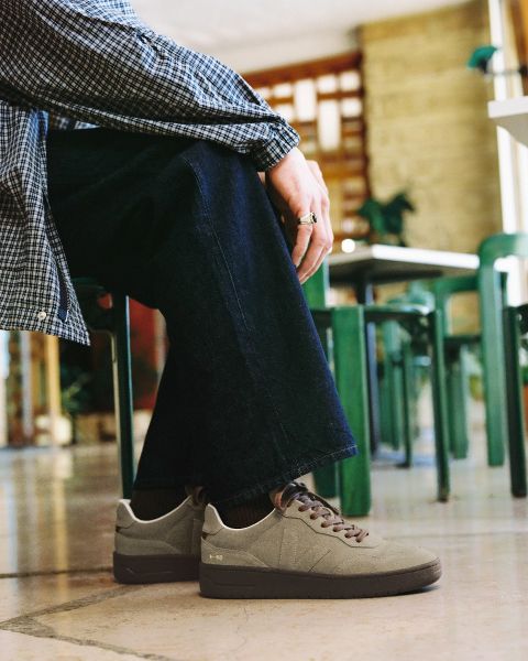 Sneaker VEJA V-90 Suede Taupe Eagle Men