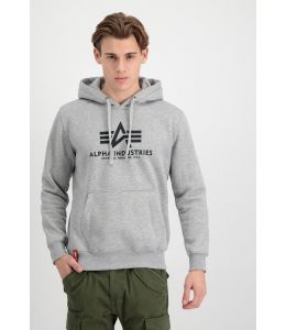 Kapuzensweater ALPHA INDUSTRIES Basic Hoody Grey Heather