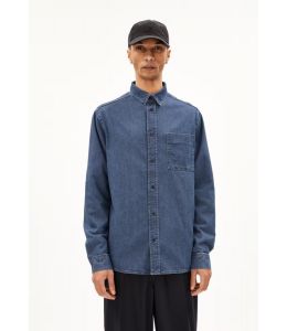 Jeanshemd ARMEDANGELS Baaso Iced Indigo
