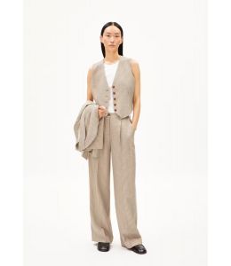 Hose ARMEDANGELS Numaali Check Sandstone