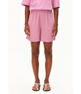 Leinenmix - Shorts ARMEDANGELS Washed Berry