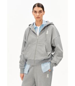 Sweatjacke ARMEDANGELS Rixamaa silver melange