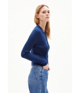 Strickjacke ARMEDANGELS Riciaa Faded Indigo