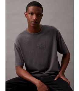 T-Shirt CALVIN KLEIN Washed Black