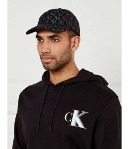 Kappe CALVIN KLEIN Jacquardlogo Black