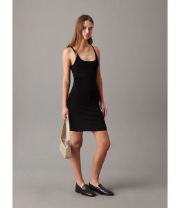 Kleid CALVIN KLEIN Bodycon Ck Black