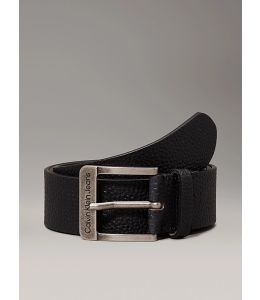 Gürtel CALVIN KLEIN Ledergürtel Black